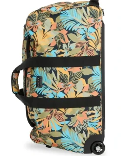 BILLABONG Checked Luggage Suitcase in Black Sands