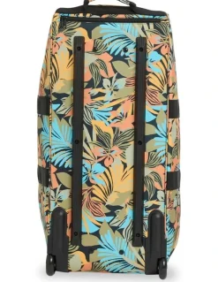 BILLABONG Checked Luggage Suitcase in Black Sands