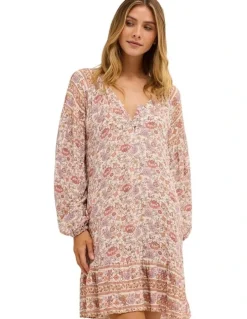 Billabong Forevermore Dreamer Mini Dress in Multi