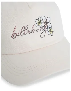 Billabong Girls 6-16 Dream Petal Cap in Salt Crystal
