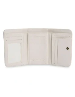 Billabong Girls Hibiscus Haze Tri Fold Wallet in Salt Crystal