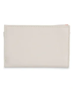 Billabong Girls Hibiscus Haze Tri Fold Wallet in Salt Crystal