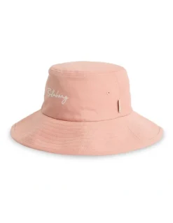 Billabong Girls 6-16 Shoreline Club Bucket Hat Dusty Pink