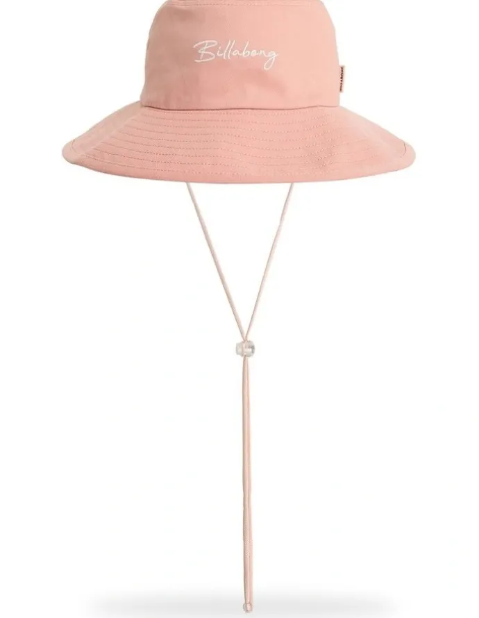 Billabong Girls 6-16 Shoreline Club Bucket Hat Dusty Pink