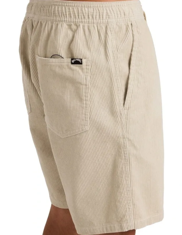 Billabong Larry Cord Walkshorts Stone