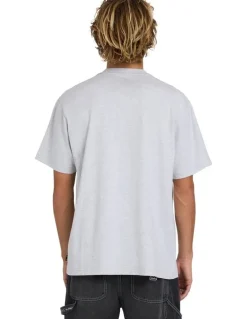 Billabong Premium Wave Wash T-Shirt Light Grey Heather