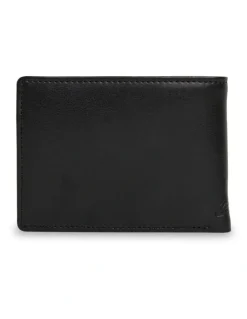 Billabong Script Bi Fold Wallet in Black