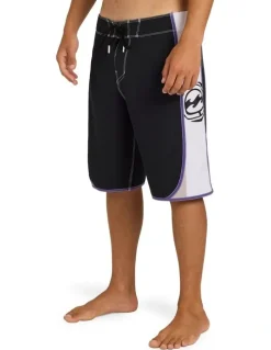 Billabong Spec Dbah Bio Wave Pro 21 Boardshorts In Black/White