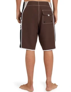 Billabong Spec Dbah Bio Wave Pro 21 Boardshorts In Dark Brown