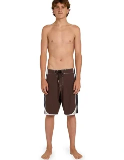 Billabong Spec Dbah Bio Wave Pro 21 Boardshorts In Dark Brown