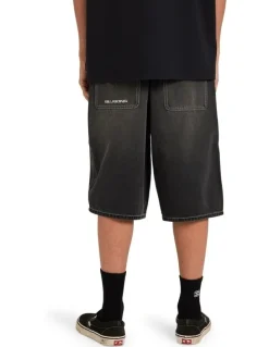 Billabong Spec Denim Shorts In Black