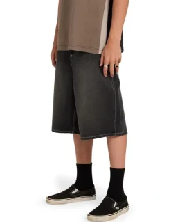 Billabong Spec Denim Shorts In Black