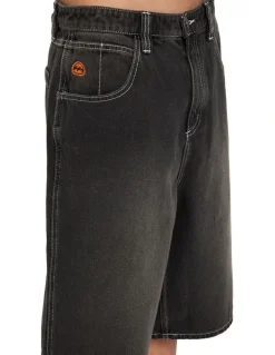 Billabong Spec Denim Shorts In Black