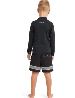 Billabong Spec Long Sleeve Rash Vest in Black