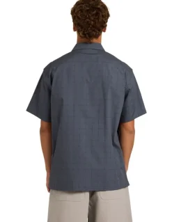 Billabong Spec Mogul Short Sleeve Shirt in Navy