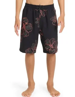 Billabong Sundays Layback 16 Inch Boardshorts in Black