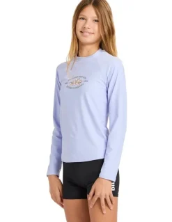 BILLABONG Surf Club Long Sleeve Rashvest in Twilight Blue