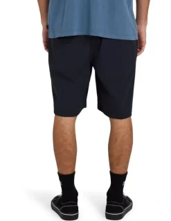 Billabong Surftrek Canyon Elastic Walkshorts in Black