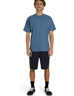 Billabong Surftrek Canyon Elastic Walkshorts in Black