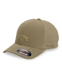 Billabong Surftrek Ripstop Flexfit Cap In Khaki