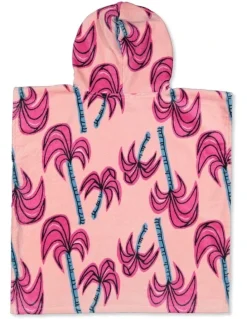 Billabong Toddler Island Bloom Hooded Towel Magnolia
