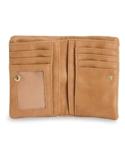 Billabong Tropical Rhapsody Bi Fold Wallet In Tan