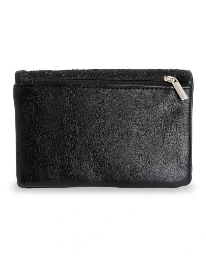 Billabong Tropical Rhapsody Bi Fold Wallet in Black