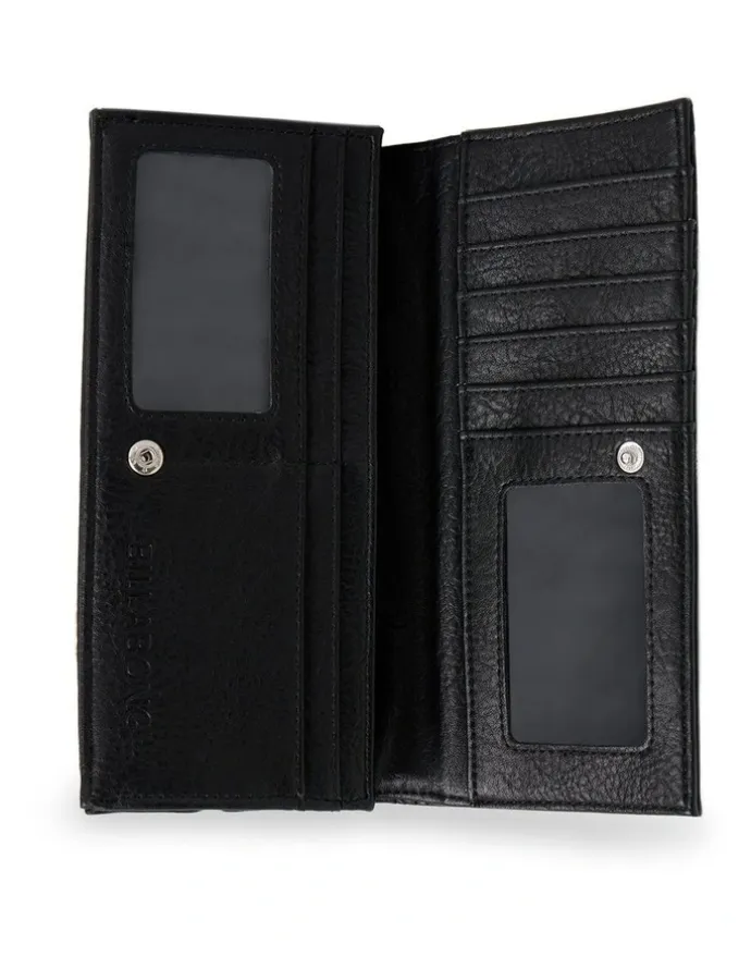 Billabong Tropical Rhapsody Bi Fold Wallet in Black