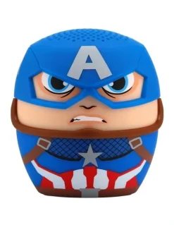 Bitty Boomers Marvel Captain America Bluetooth Speaker Bbo-Captain