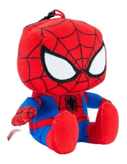 Bitty Boomers Plush Marvel Spiderman Bluetooth Speaker Bbpl-Spider