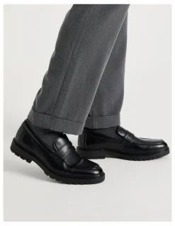 Blaq Atticus Chunky Loafers in Black