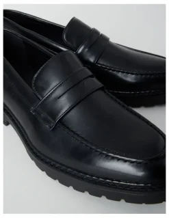 Blaq Atticus Chunky Loafers in Black