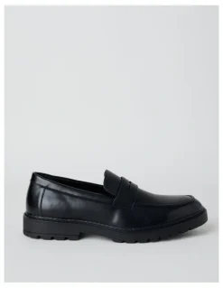Blaq Atticus Chunky Loafers in Black