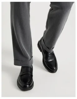 Blaq Atticus Chunky Loafers in Black
