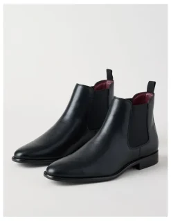 Blaq Calvin Chelsea Boot Black