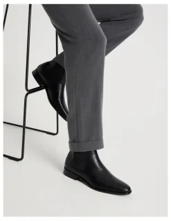 Blaq Calvin Chelsea Boot Black