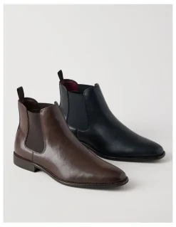 Blaq Calvin Chelsea Boot Black