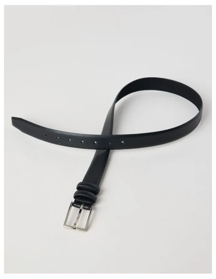 Blaq Dress Belt Black Smooth Belt Black