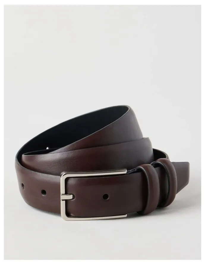 Blaq Dress Belt Brown Smooth Belt Brown