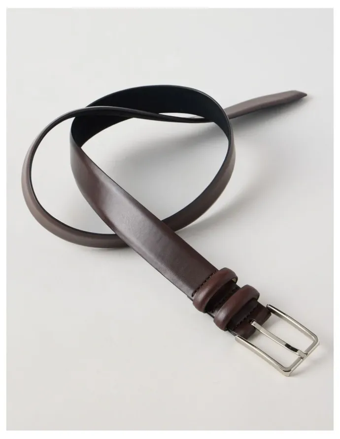 Blaq Dress Belt Brown Smooth Belt Brown