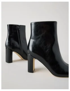 Blaq Kourtney Boot in Black