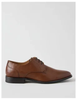 Blaq Lucian Dress Lace Up Shoe in Tan