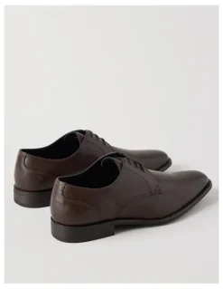 Blaq Lucian Dress Lace Up Shoes in Brown