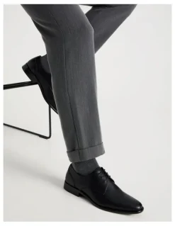 Blaq Lucian Dress Lace Up Shoes in Black
