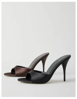 Blaq Renee Sandals in Black