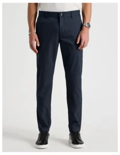 Blaq Slim Fit Dress Chino Pant in Navy