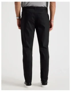 Blaq Slim Fit Dress Chino Pant in Black