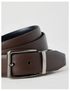 Blaq Smart Casual Reversible Belt Brown/Black Belt Brown/ Black