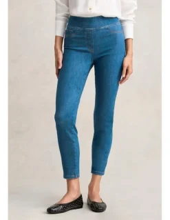 Blue Illusion Bengajean(R) 7/8 Skinny Leg - Indigo Mid Wash
