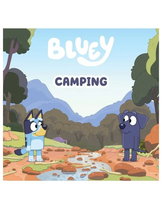 Bluey Camping Book